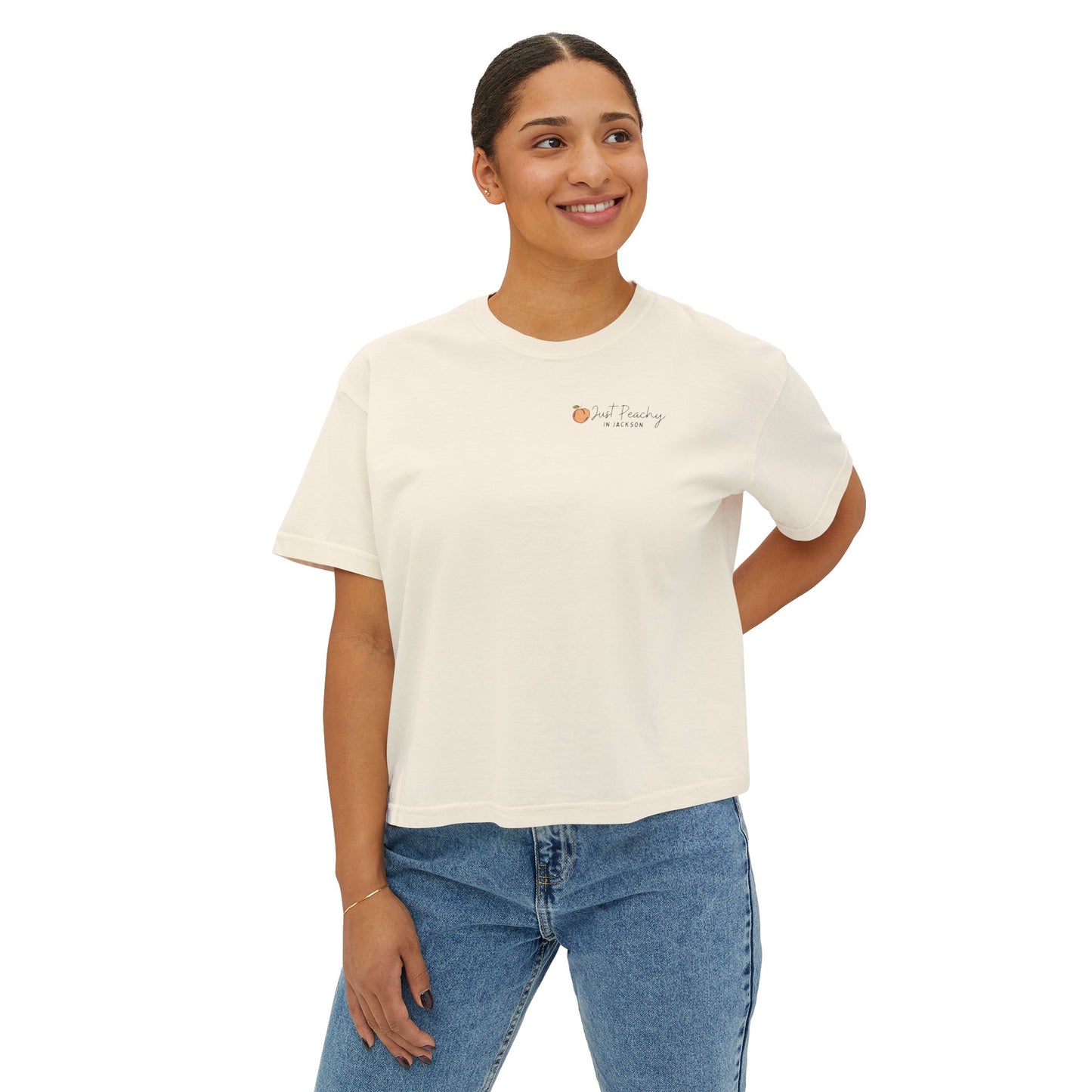 Jackson Daffodil - Women's Boxy Tee