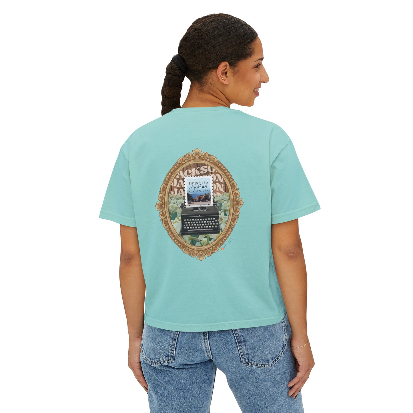 Jackson Daffodil - Women's Boxy Tee