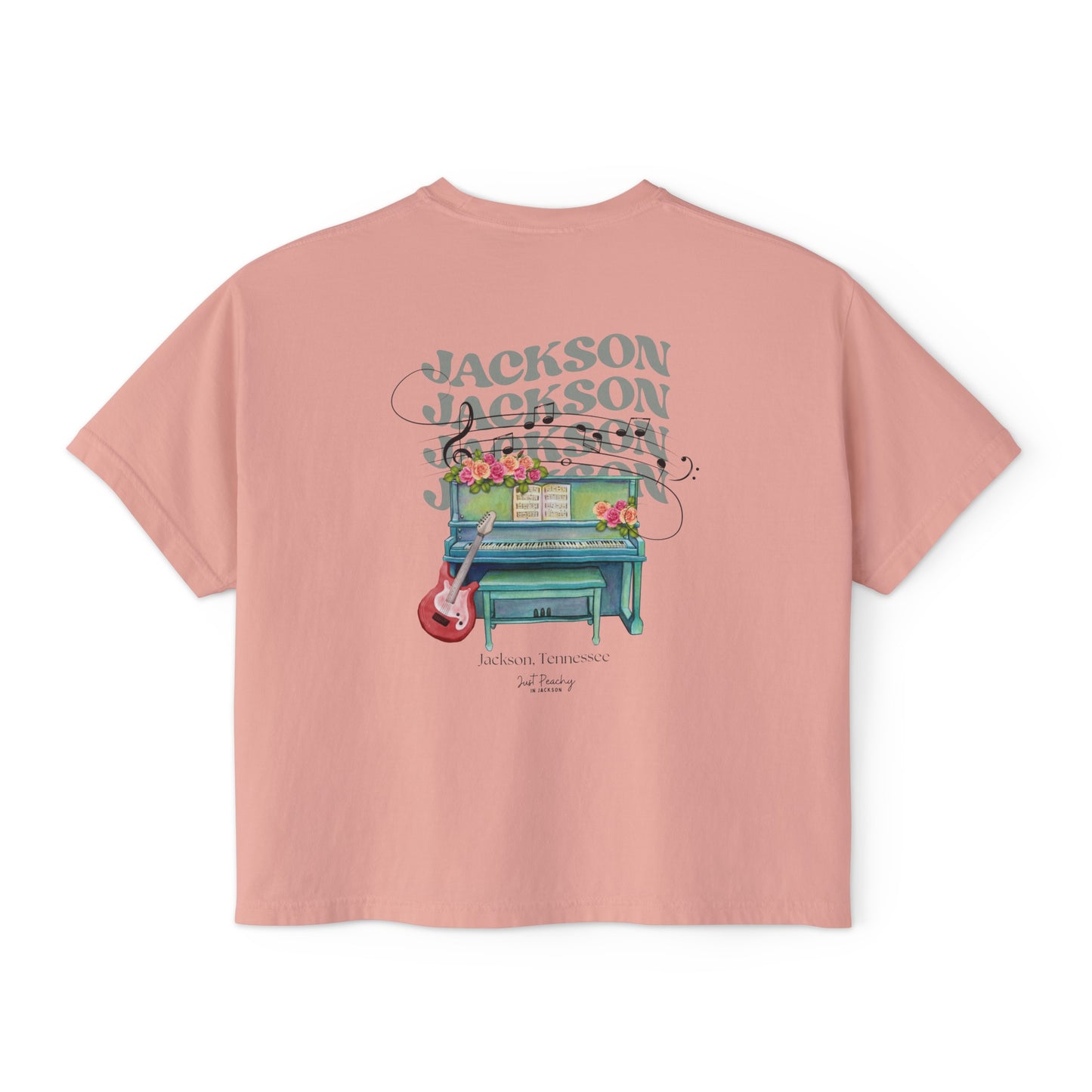 Jackson Music Scene - Women's Boxy Tee