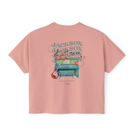 Jackson Music Scene - Women's Boxy Tee