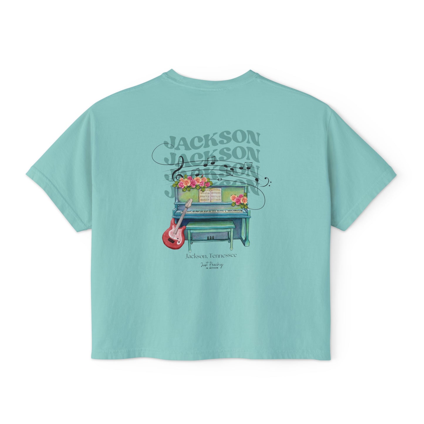 Jackson Music Scene - Women's Boxy Tee