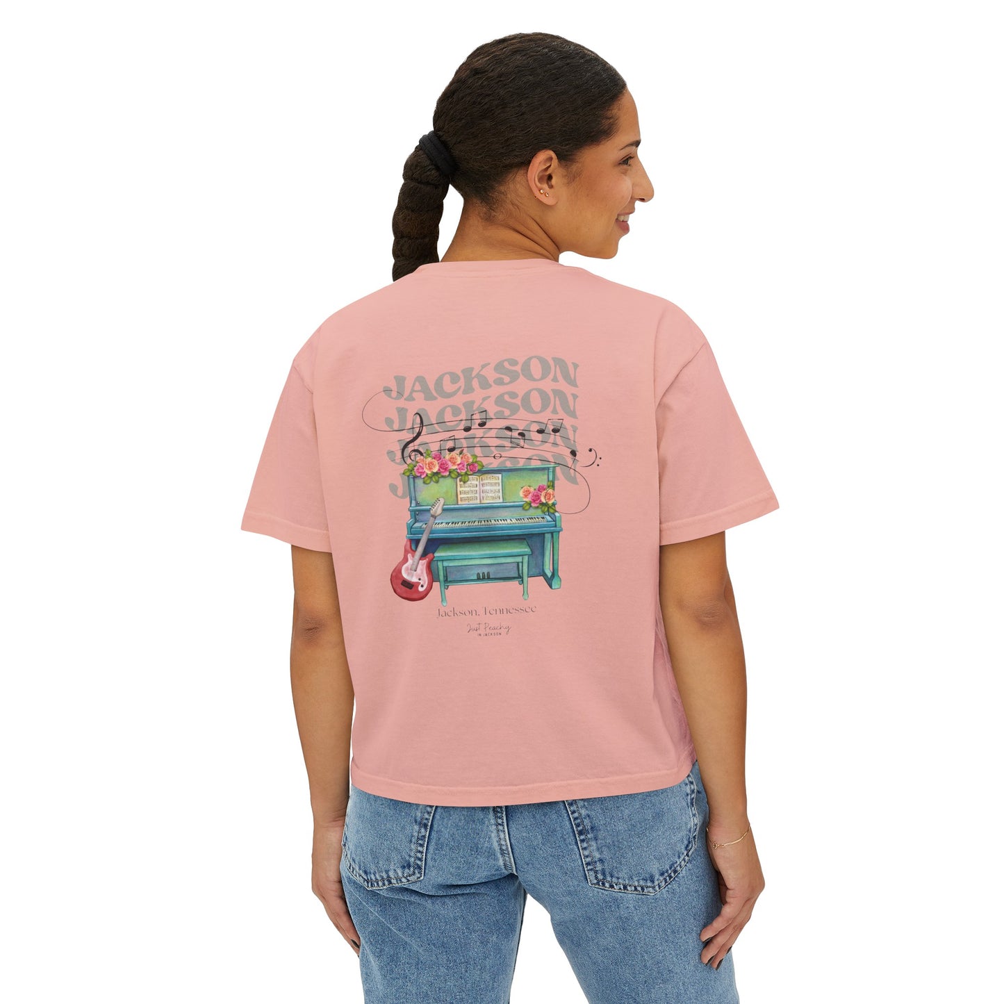 Jackson Music Scene - Women's Boxy Tee