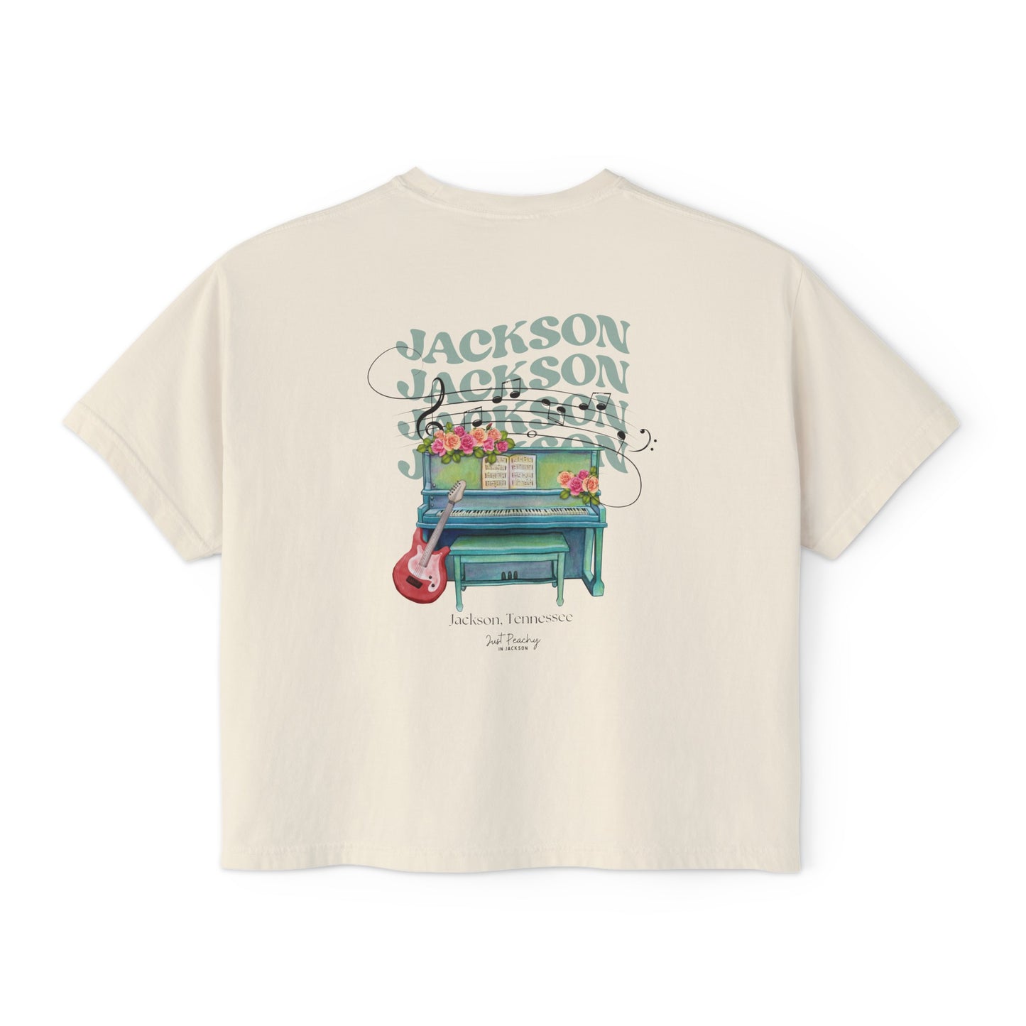 Jackson Music Scene - Women's Boxy Tee