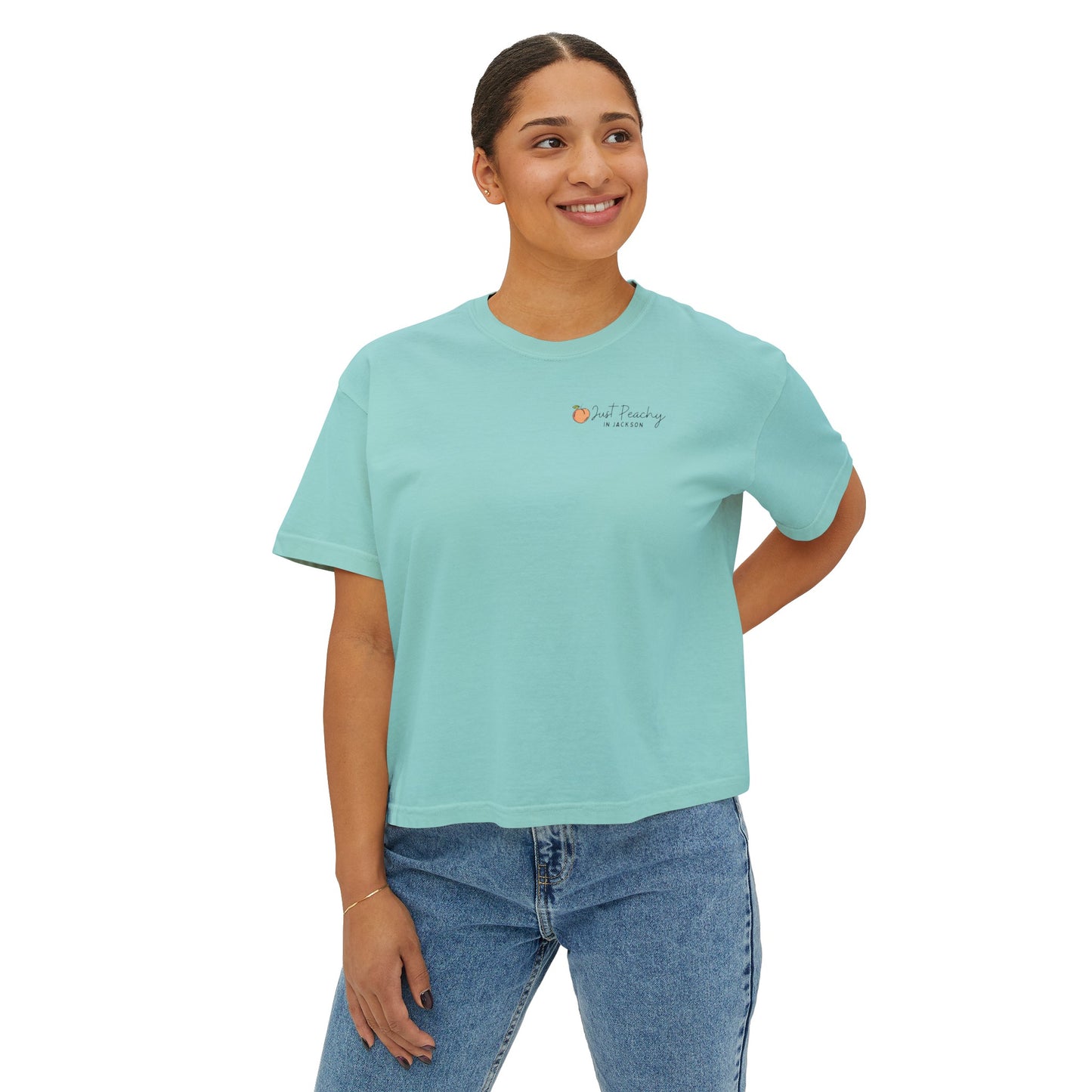 Jackson Daffodil - Women's Boxy Tee